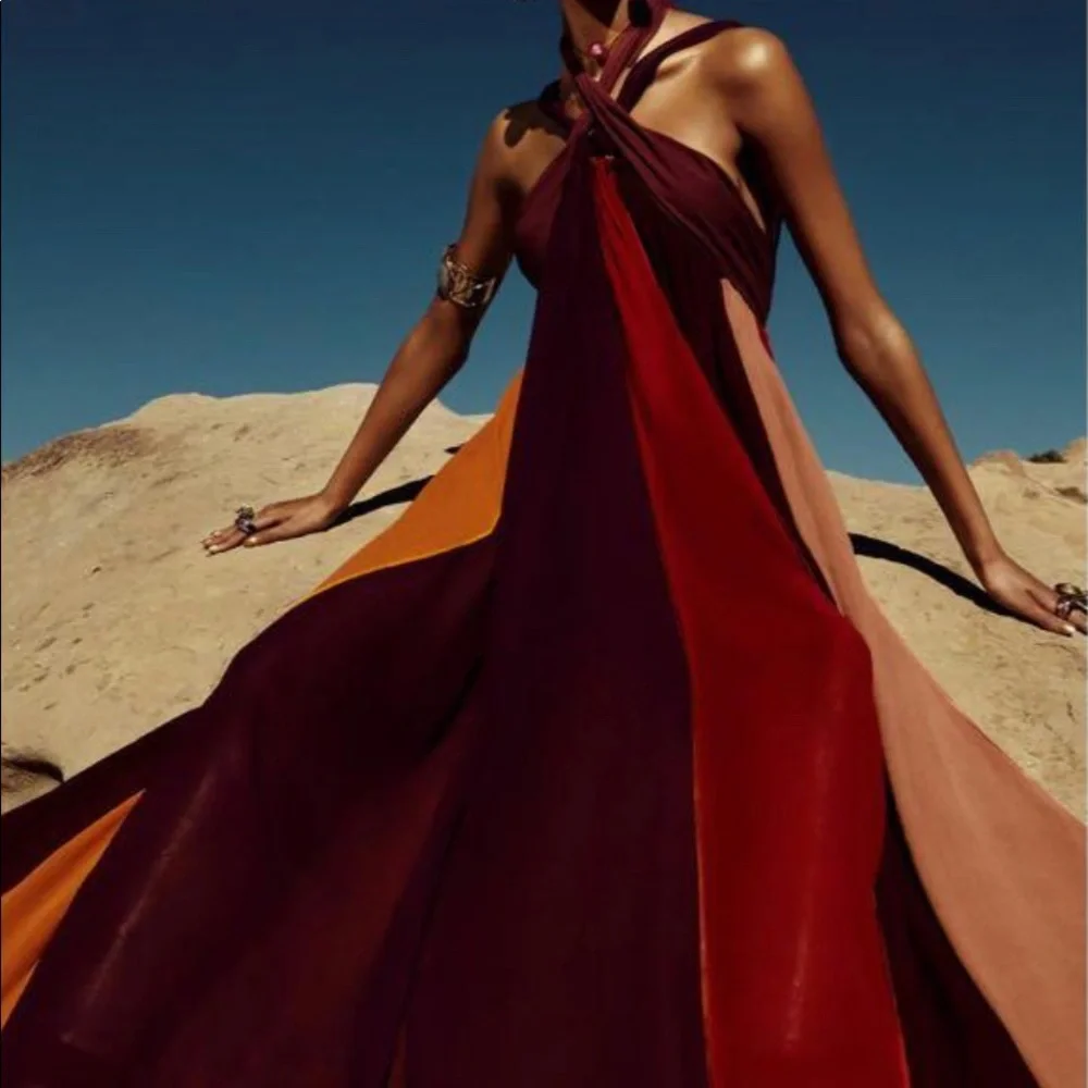 Zara Pleated Dress Limited Edition Sz.Large NWT - Picture 2 of 13